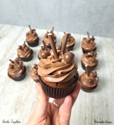 Cikolata-Kapli-Cupcake