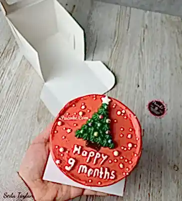 Happy 9 Mount Cake