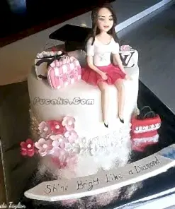 Alışveriş Yapan Kadın Butik Pasta