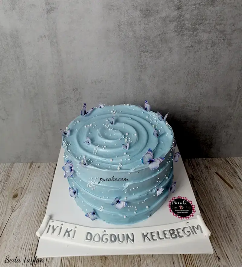 Kremalı Kelebek Pasta