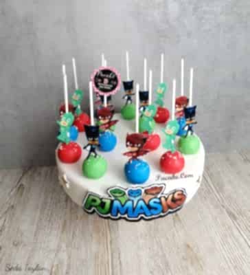Pijamaskelilier-Cakepops