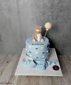 Alternative view of Balonlu Ayıcık Konsept Pasta