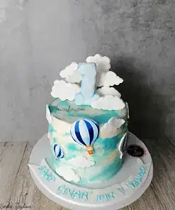 Alternative view of İlk Yaşım Uçan Balon Pasta