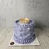 Vintage Taçlı Pasta